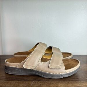 Barefoot Freedom Brown Leather Sandals Sz 10 Womens